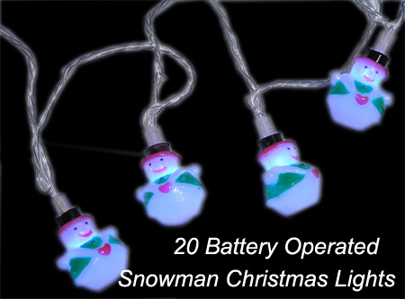 Battery Christmas lights