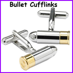 Hunting Bullet Cufflinks