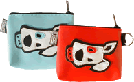 Cute Dog - Zip Purse.