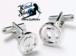 Email Sign Cufflinks