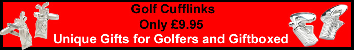Golf Cufflinks