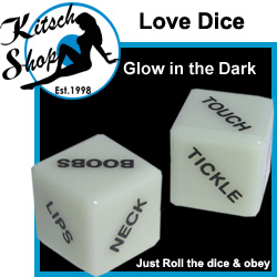 Love dice make great adult stocking fillers