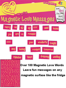 Word Magnets - Love messages