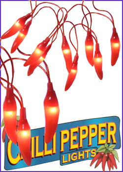 Red Chilli Pepper Party Lights