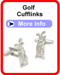 Golf Sport Cufflinks