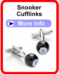 Snooker Sport Cufflinks