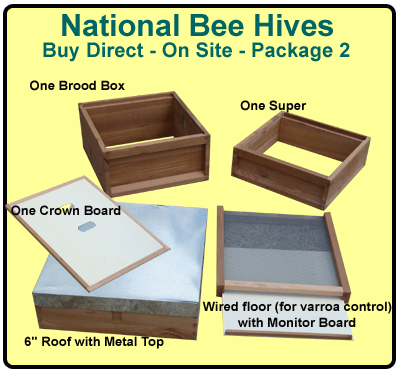 8 Frame Bee Hive Dimensions